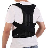 KOERIM Back Support Brace Belts Posture Corrector for Lower and Upper Back Pain Relief