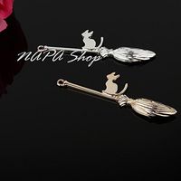 6pc 68mm Cute Cat Pendant Necklace Bracelet Accessories Men Womens Jewelry