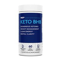 RSP Keto Pills - Exogenous Ketones 2400mg goBHB, Support Ketosis, Boost Energy, Enhance Focus, Perfect Keto Weight Management Capsules, Beta-Hydroxybutyrate (Packaging May Vary)