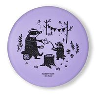 modern-twist 100% plastic free silicone, waterproof, dishwasher safe, Meal Set, Badger Family