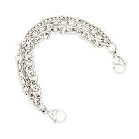 Triple Strand Medical Alert ID Stainless Steel Bracelet