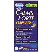 Hyland's Calms Forte Sleep Aid, 100 Tablets (Pack of 3)