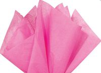 Cakesupplyshop Packaged 100 Ct Bulk Tissue Paper Fuchsia Pink Gift Wrap Pom Pom Tissue Paper- 100sheets