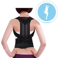 ZSZBACE Back Brace Shape Corrector- Unisex Back Support- Adjustable Posture Corrector- Spine Straightener Recovery Hunchback …