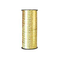ROSENICE Gift Wrapping Curling Ribbon Roll Silver Balloon Ribbons 100 Yard (Laser Golden)