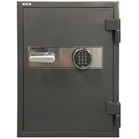 Hollon HS-750E 2 Hr. Fireproof Home/Office Safe, 2.43 cu. ft., Electronic Keypad Lock Charcoal Gray