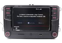 Amzparts Noname RCD330 RCD330G Plus CarPlay App 6.5" MIB Car Radio for Golf 5 6 Jetta CC Tiguan Passat Polo 6RD 035 187B