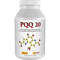 Andrew Lessman PQQ 20-120 Capsules – 20mg Pyrroloquinoline Quinone, Natural Protective Compound to Support Vital Organs, Heart, Brain, Liver and Immune System. Mitochondrial Biogenesis, No Additives