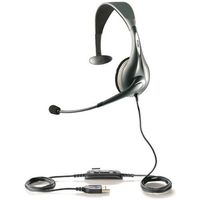 Jabra UC VOICE 150 Mono Corded Headset for Softphone (Renewed)
