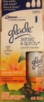 Glade - Sense & Spray Refill Hawaiian Breeze - 0.43 Oz. (Pack of 4)