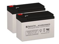 Z Scooter Z Turbo Replacement Batteries - 2X 12 Volt 9AH T2 Terminal Scooter Batteries by SigmasTek