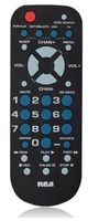 RCA RCR504 / RCR504BR / RCR504BR Universal Remote Control with 4 Functions
