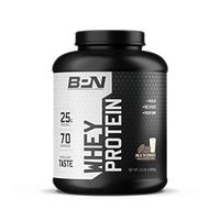 Bare Performance Nutrition, Whey Protein Powder, Meal Replacement, 25G of Protein, Excellent Taste & Low Carbohydrates, 88% Whey Protein & 12% Casein Protein (70 Servings, Milk N' Cookies)