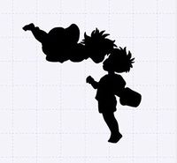 Ponyo Sticker Decal Studio Ghibli White Car Window Wall Macbook Notebook Laptop Vinyl Decal