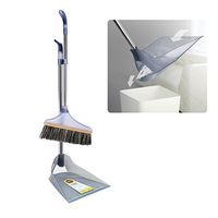 Clearance!!! Upright Sweep Set,Jushye New Home Casual Environmental Recycle Dustpan Set Brooms Set Great for Kitchen Garden Home Office ; Ship from US wearhouse (B)