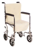 Essential Medical Supply Sheepette Wheelchair Comfort Cover for Seat and Back
