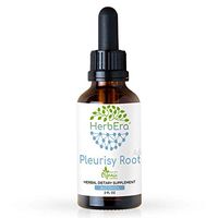 Pleurisy Root A60 Alcohol Herbal Extract, Super-Concentrated Tincture, Organic Pleurisy Root (Asclepius tuberosa) (2 fl oz)