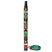 MightySkins Skin Compatible with Grenco G Slim Ground Material - Crazy Tikis | Protective, Durable, and Unique Vinyl Decal wrap Cover | Easy to Apply, Remove, and Change Styles | Made in The USA