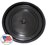 Argee RG5502BLK/10 Bucket Lids, 3.5 gallon/5 gallon, Black, 10 Count (Fоur Расk)