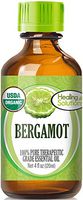 Organic Bergamot Essential Oil (100% Pure - USDA Certified Organic) Best Therapeutic Grade Essential Oil - 120ml