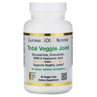 California Gold Nutrition Total Veggie Joint, Vegetarian Glucosamin, Chondroitin, MSM & Hyaluronic Acid, 90 Veggie Capsules