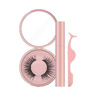 Meidexian888 Magnetic Eyeliner Sets, Magnetic liquid Eyeliner with Magnetic False Eyelashes Easy to Wear Lashes Kit (B)