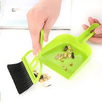 YSY Mini Desktop Cleaning and Cleaning Broom Set Small Footprint Easy to Use and Durable Hangs When Not in Use Does Not Occupy Land.