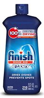 Finish Jet-Dry Aid, 23oz, Dishwasher Rinse Agent & Drying Agent, 23 Fl Oz (Pack of 1), Plum & Navy