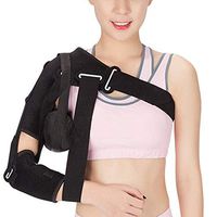 WANG Recovery Shoulder Brace Shoulder Stability Support Relief for Shoulder Injuries,Tendonitis Torn Rotator Cuff and Other Shoulder Injuries for Left Or Right Arm,Reinforced+ShoulderStrap