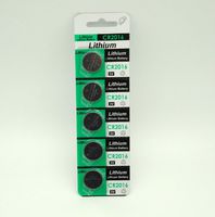 5-Piece 3V Lithium Batteries (CR2016)