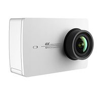 YI 4K Action and Sports Camera, 4K/30fps Video 12MP Raw Image with EIS, Live Stream, Voice Control - White