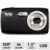 Vivitar 5118BL ViviCam 5 MP Compact System Camera with 1.5-Inch LCD Body (Blue)
