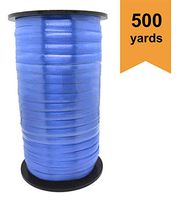 Blue Smooth Curling Ribbon 500 Yards