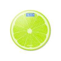 Body Fat Scale Bathroom Scale Electronic Scale Body Weight Scale Digital with Step-on Technology with Backlit LCD Display Postal Scales (Color : Green)