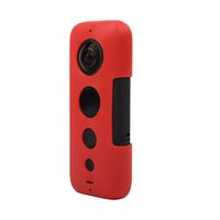 SunnyLIFE Silicone Protective Cover Case for Insta360 One X Camera (Red)