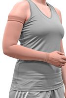 ExoSoft Arm Sleeve, Wrist to Axilla, by Solaris Exo Soft (Short-Small, Beige)