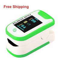 Pulse Oximeter Fingertip, Blood Oxygen Saturation Monitor Heart Rate Monitor, Fast and Accurate Reading, Portable LED Display Oximeter with Lanyard
