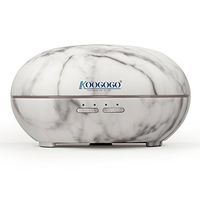 KOOGOGO® Q1 Essential Oils Diffuser, 300ml Air Aromatherapy Ultrasonic Aroma Cool Mist Humidifier with 7 Color LED Lights for Office Home Bedroom Fitness Room Study Yoga Spa (Marble Grain)