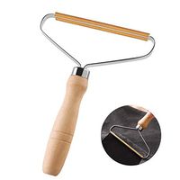 Portable Lint Remover Clothes Fuzz Shaver Manual Wooden Woollen Sweater Clean Tool for Removing Lint Dust in Clothes and Furniture (1 Pack)