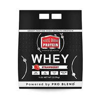 House Brand Whey Protein Powder, Strawberry, (5 Pound)
