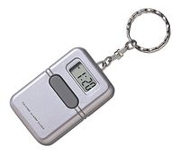 LS&S Silver Talking Clock Keychain