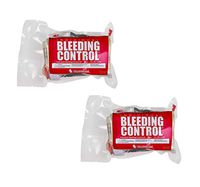 North American Rescue Individual Bleeding Control Kit in a Vacuum Sealed Pouch (2 Pack)