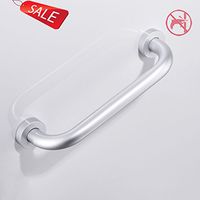 He Xiang Firm Grab Bar Bathroom Support Handle Handrail Space Aluminum Non-slip Bathroom Armrest Elderly Bathroom Handle Bathtub Handrail (Size : 40cm)