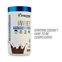 Evolution Whey Protein Powder Blend Grass Fed - 25 Grams of Protein Only 125 Calories - Gluten Produced by Ultrafiltration - Sweetened with Stevia - Hormones Free, Non GMO - (2 Pounds Chocolate)