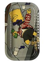 Rolling Tray Metal 10.5x6.5 (Lean Out Simpsons)