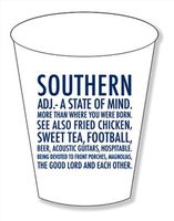 Foam Cups Set of 20 - Southern Adj. A State of Mind See Also