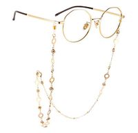 Fashion Glasses Chain Metal Sunglasses Hanging Neck Non-Slip Lanyard,#01