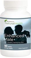 Enhanced Male: Men’s Sexual Health Supplement, Natural Testosterone Booster for Men, Men's libido Booster, Sexual Stamina, Strong Muscles, Masculinity. 90 Tablets (30-Day Supply)