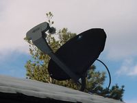 Dish Network TurboHD Dish Satellite Cover - Color Black