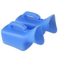 2pcs 800ml Blue Plastic Female Woman Urinal for Woman Female Girl